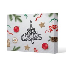 Christmas greeting design (canvas) 91 x 61 x 4cm