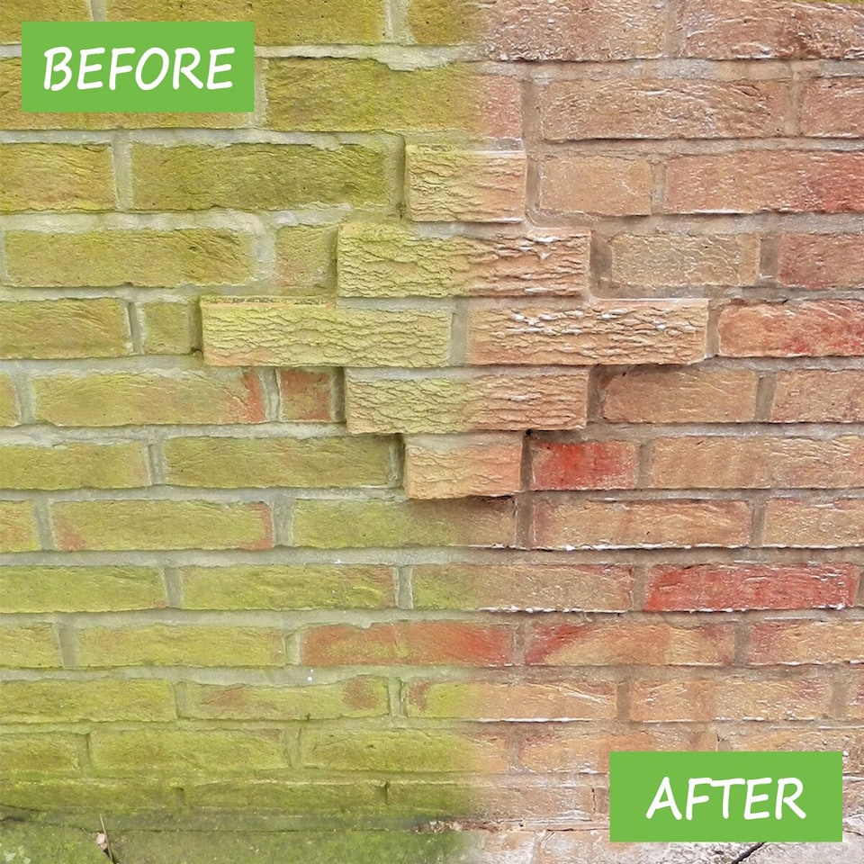 image 1 of Crikey Mikey Algae, Lichen & Mould Treatment, Professional Formula, Driveways, 20L Top Up Pack