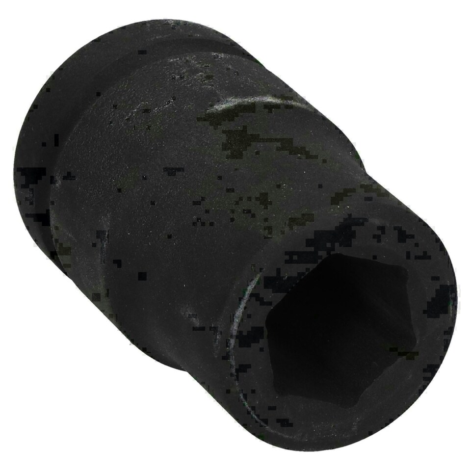 image 1 of 24mm Metric 3/4" or 1" Drive Deep Impact Socket 6 Sided With Step Up Adapter