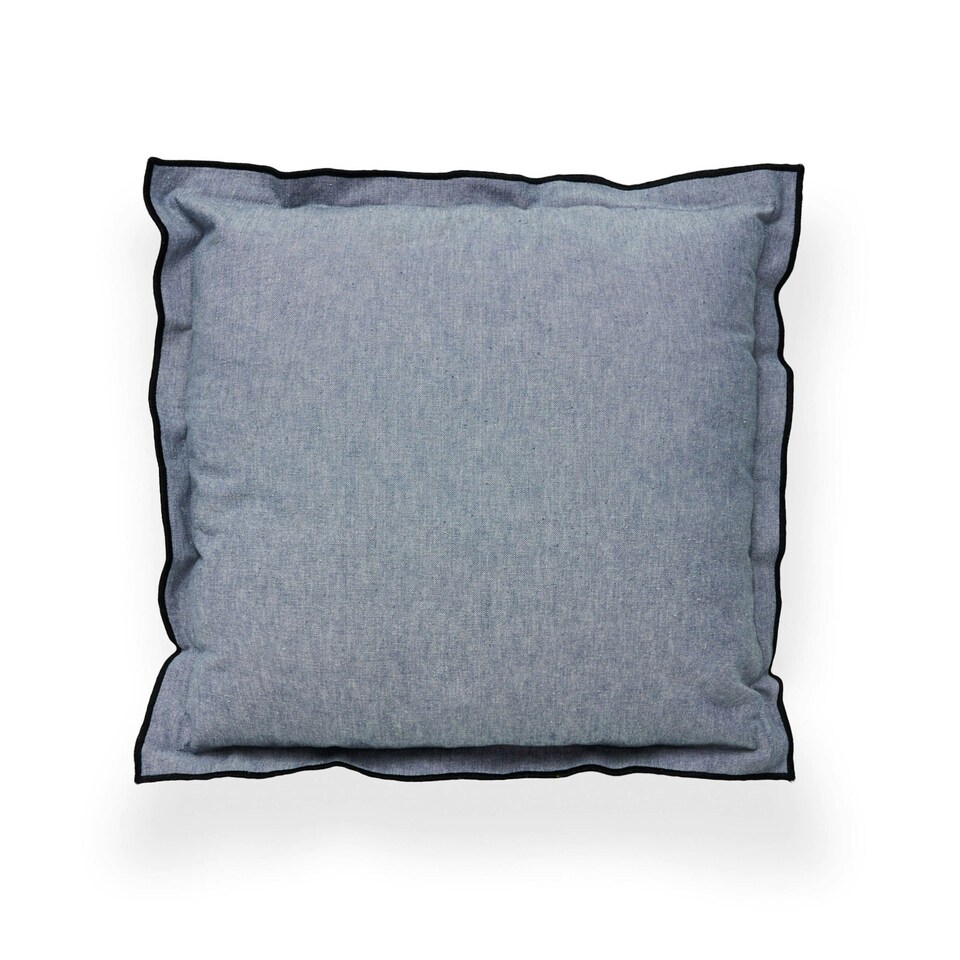image 1 of BHS Pierre Cushion, Blue Blue | Blue