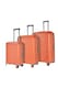 image 1 of Rock Sunwave 3 Piece Set Suitcases Peach | Orange | Large