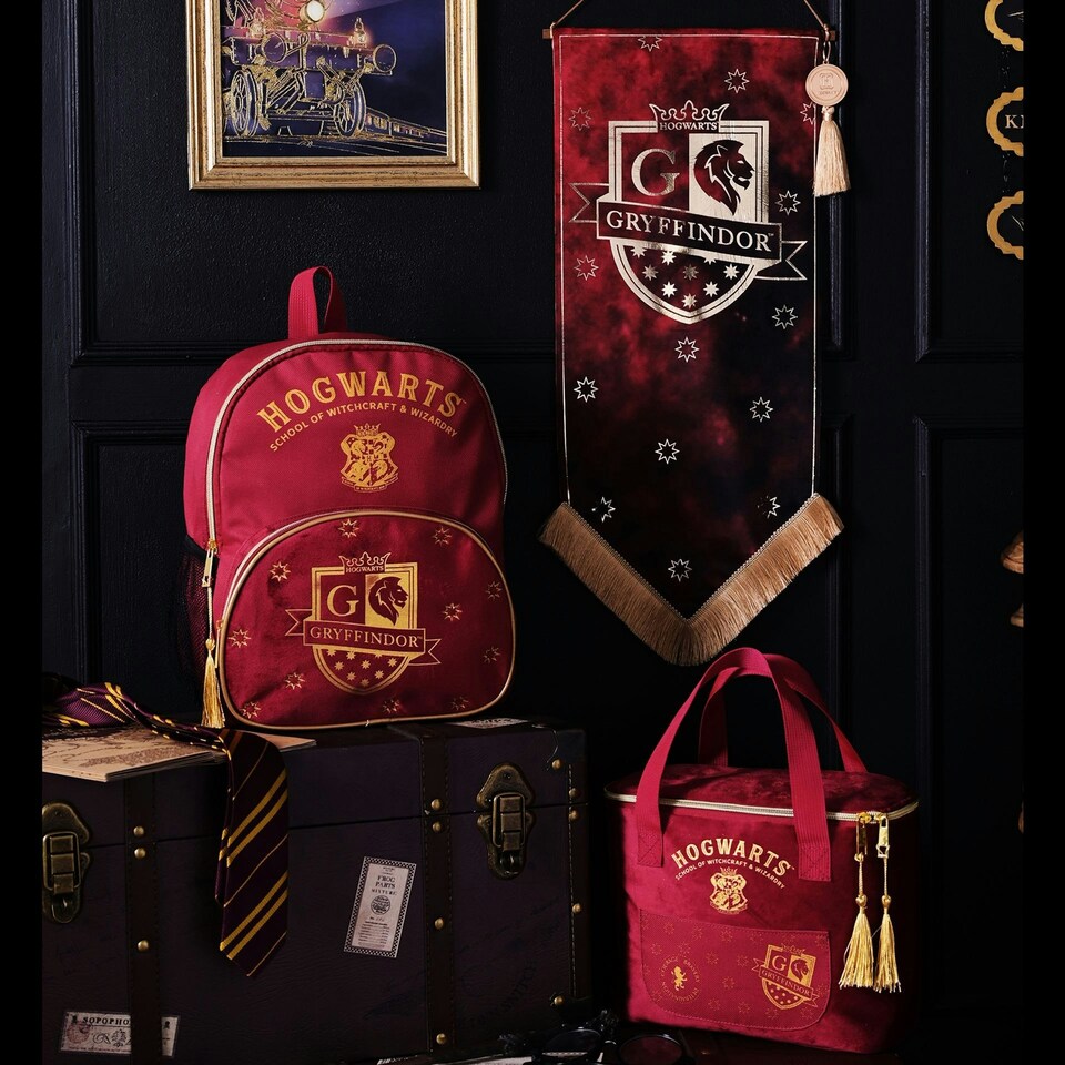 image 1 of Warner Bros Harry Potter Alumni Backpack Gryffindor