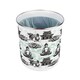 image 3 of Asian Style Food Waste Caddy - Metal 2L Decorative Kitchen Compost Bin