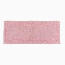 Homescapes Luxury Reversible Bath Mat Runner - Blush | Pink | Blush Pink