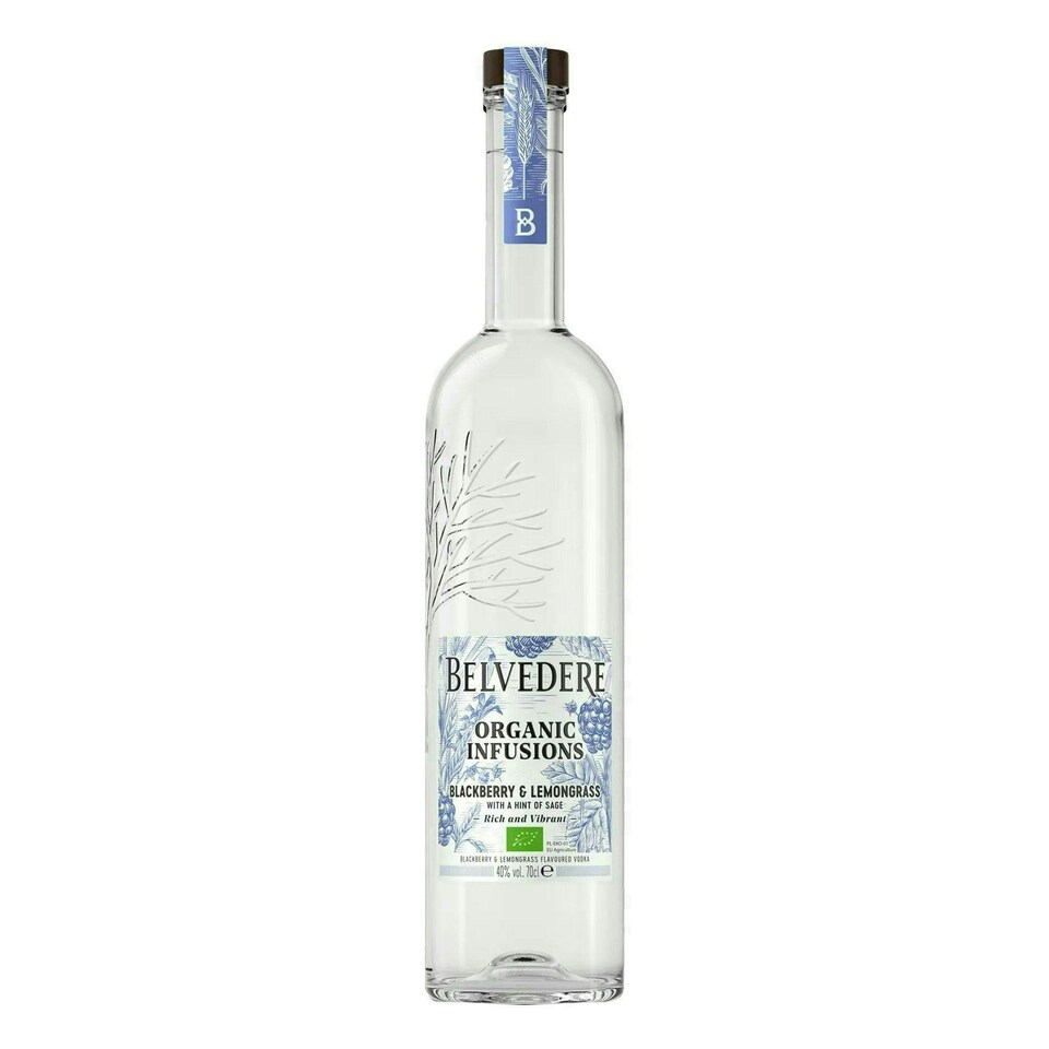image 1 of Belvedere Organic Infusions Blackberry & Lemongrass Vodka