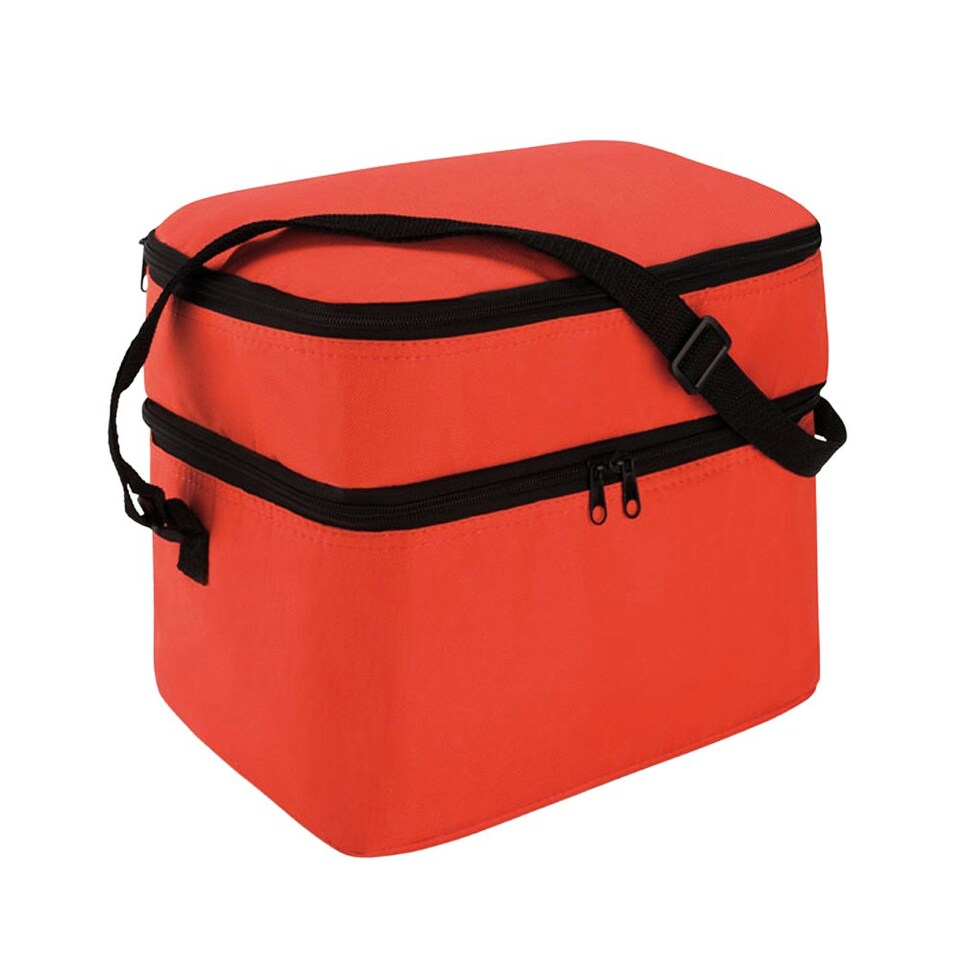 image 1 of MidOcean Casey Cooler Bag - Red - 25cm x 30cm x 20cm Red | 25cm x 30cm x 20cm