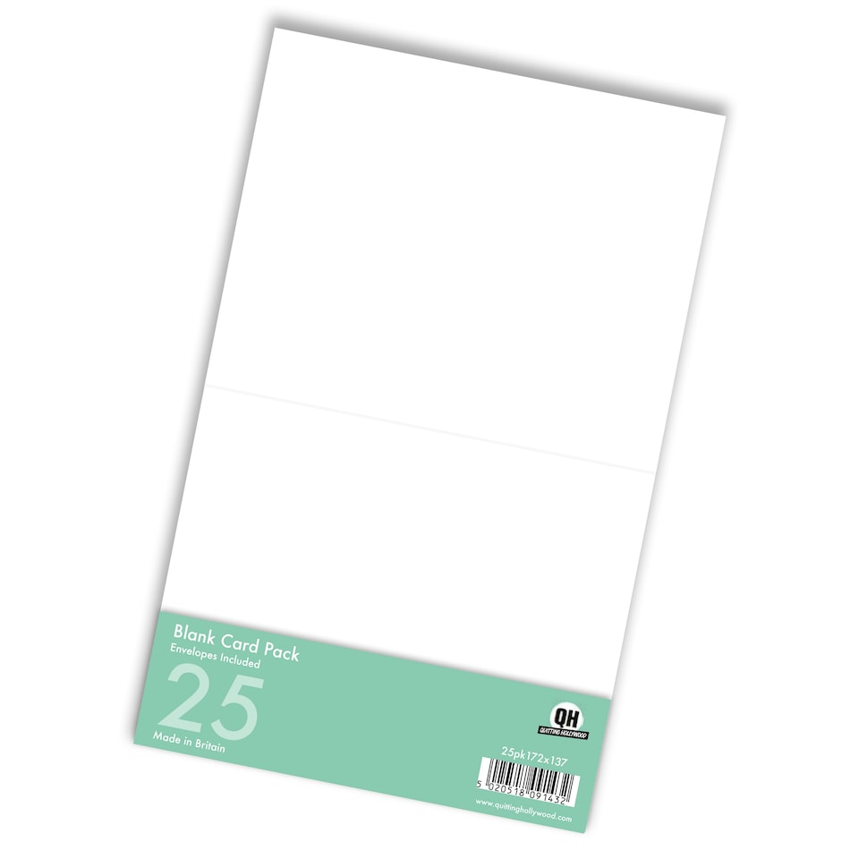 image 1 of 25 Pack of Blank Cards and Envelopes Quality 300GSM Card Stock with Envelope Card Size 172mm x 137mm Envelope Size 175mm x 145mm