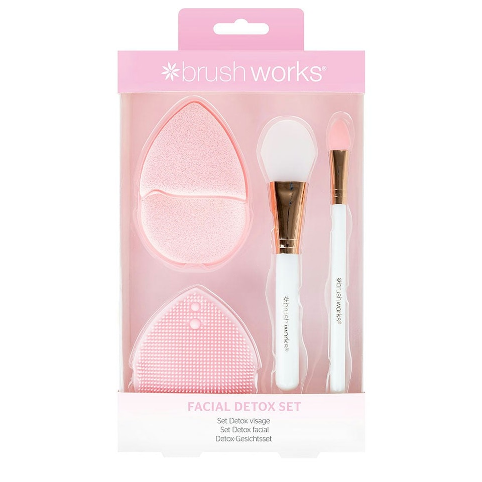 image 1 of Brushworks Facial Detox Set