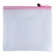 image 1 of Pack of 12 A3 Pink PVC Mesh Zip Bags