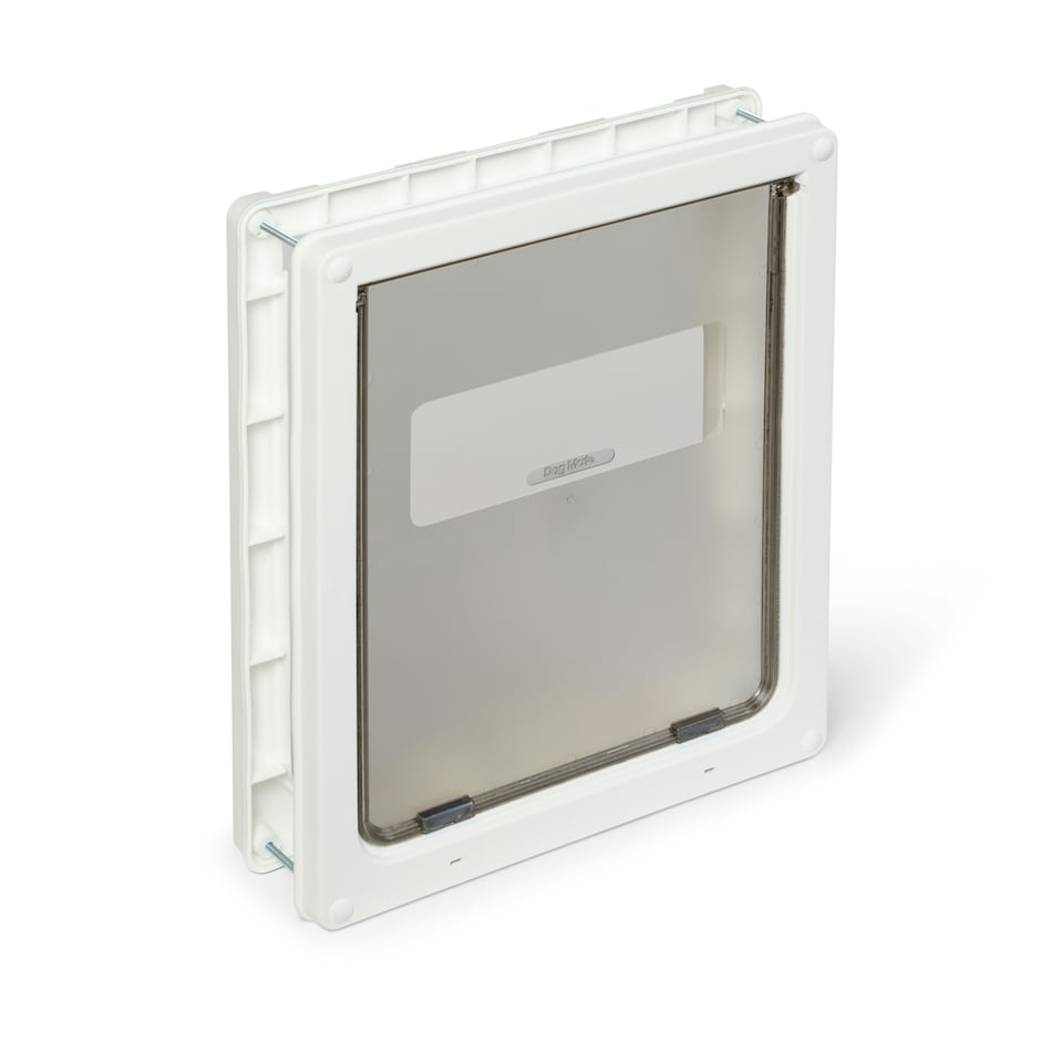 image 1 of Dog Mate Large Dog Door – White (216W)