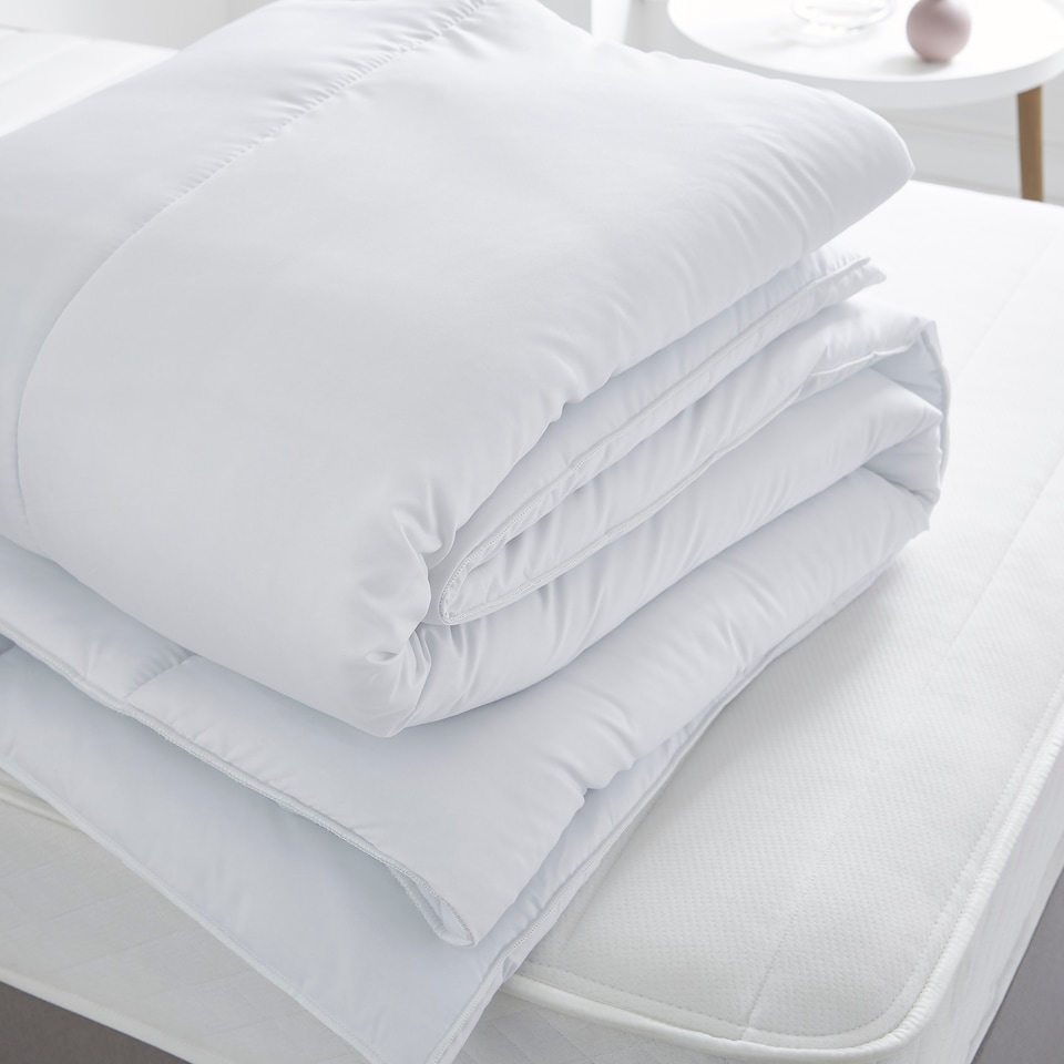 image 1 of Silentnight Just Like Down 10.5 All Seasons Duvet | White
