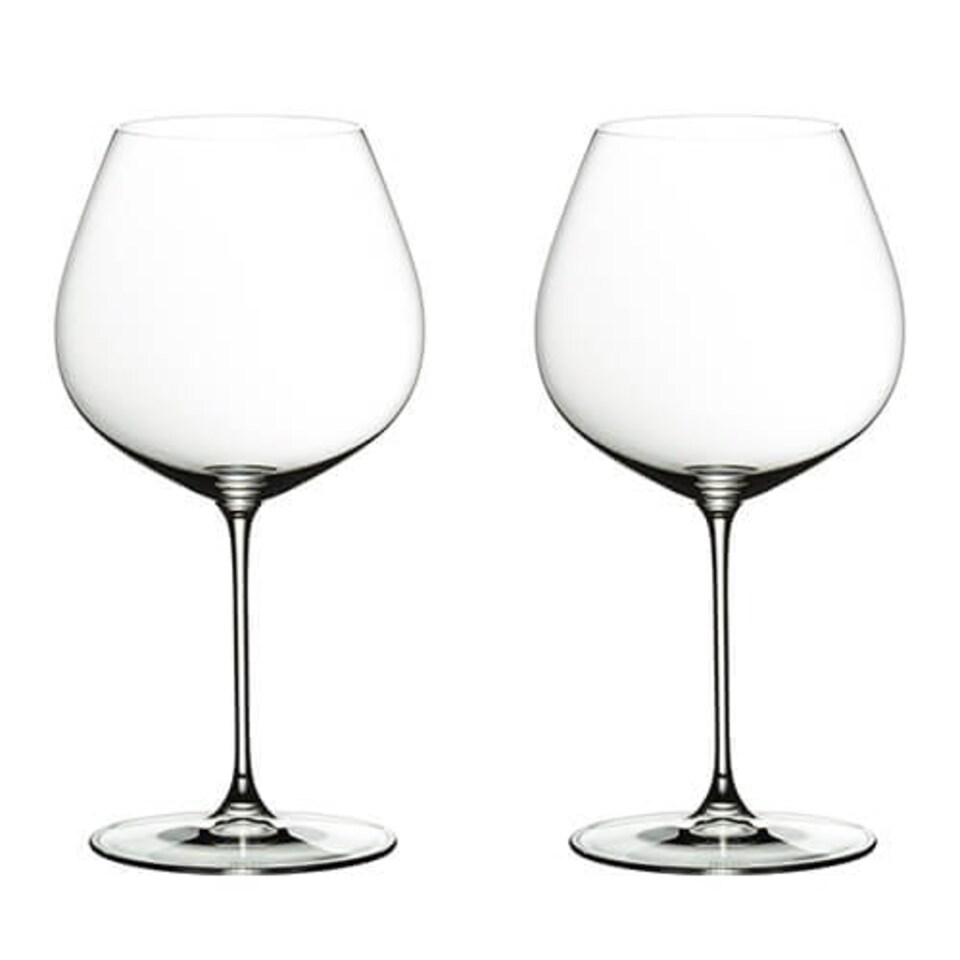 image 1 of Riedel Veritas Set of 2 Old World Pinot Noir Wine Glasses
