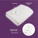 image 4 of King Fitted Electric Blanket 203x152 with 40cm Skirt White