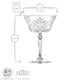 image 3 of RCR Crystal Melodia Glass Champagne Saucers - 260ml - Pack of 6