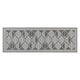 image 2 of JVL Expression Machine Washable Entrance Runner Doormat, 50x150cm - Leaves
