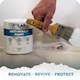 image 5 of Polar Anti Mould Paint Interior Walls & Ceilings Matt | Cream | Magnolia | 1 litre