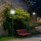 image 7 of Outsunny Solar Torch Lights Outdoor Garden with 6 LED Auto On/Off 6-8 Hours