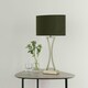 image 2 of Corrina Antique Brass Touch Table Lamp Gold