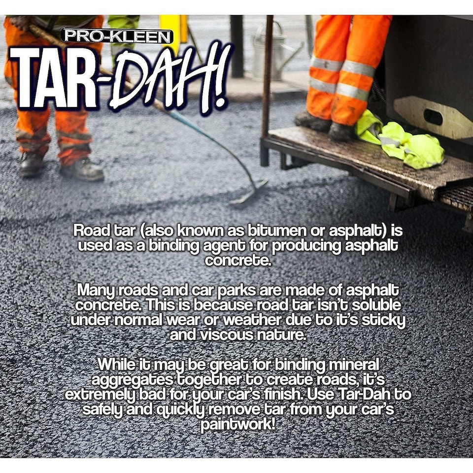image 1 of Pro-Kleen Tar-Dah Tar Remover. Powerful Tar And Bug Remover For Cars 500ml x4