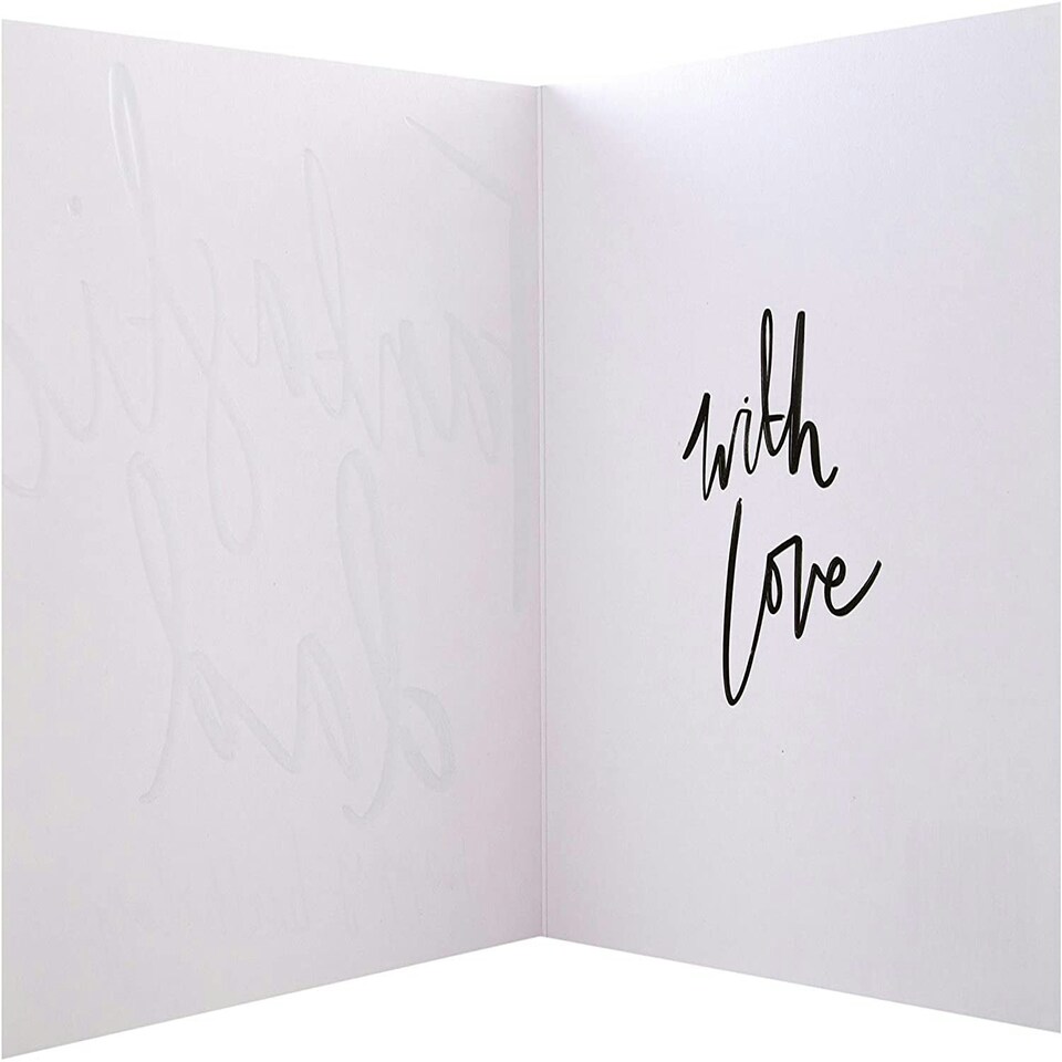 image 1 of Contemporary Embossed Text Design Dad Birthday Card