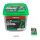 image 3 of Timco - C2 Strong-Fix Multi-Purpose Premium Screws - PZ - Double Countersunk - Yellow (Size 3.5 x 30 - 1800 Pieces)