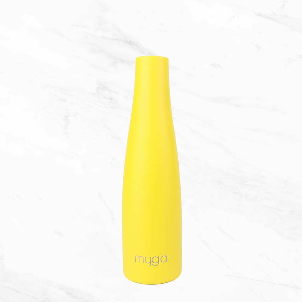 image 1 of Myga Bali Insulated Bottles - 700ml- Yellow