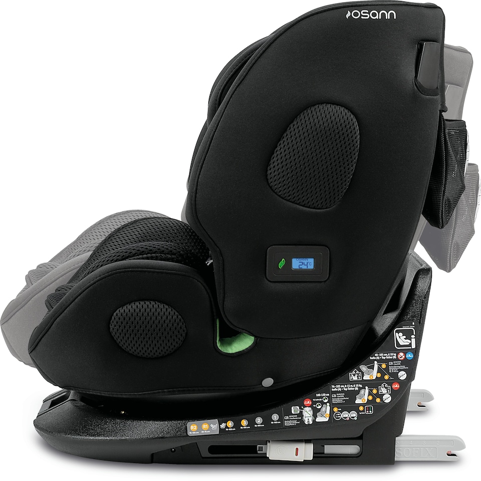 image 1 of Osann One360 Klimax Birth To 12 years I-size Temperature Controlled Car Seat Black