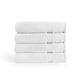 image 1 of 100% Cotton White Hand Towels (Pack of 4) White | Hand towel