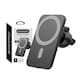 image 4 of Black Wireless Magnetic Mobile Phone Car Charger & Vent Mount