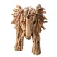 image 4 of Naturecraft Resin Driftwood Collection Elephant Figurine Brown