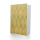 image 2 of William Morris Art Card Kennet Floral Pattern Orange Green