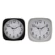 image 6 of Hometime Square Alarm Clock - Sweep/Light/Snooze - White White