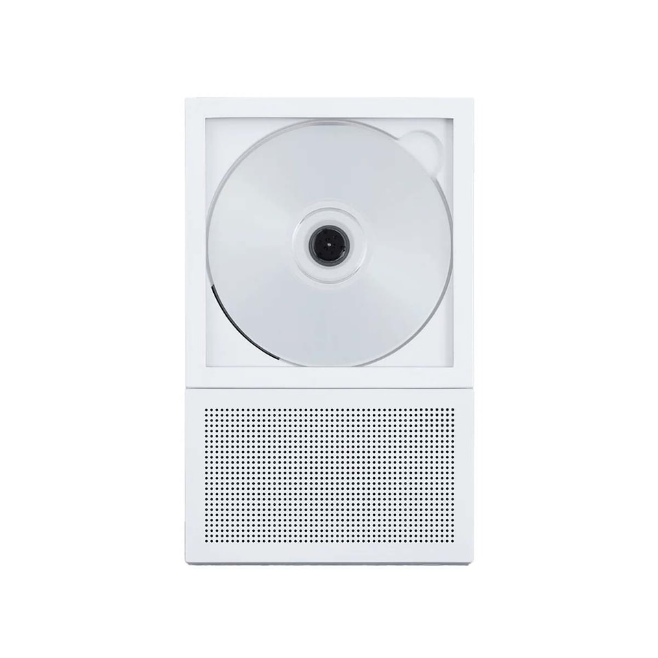 image 1 of km5 CP2 Bluetooth CD Player with Built-In Speaker - White