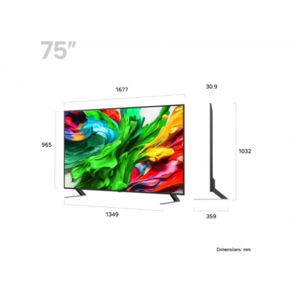 image 1 of LG 75QNED85A6C 75" QNED85 4K UHD Smart TV