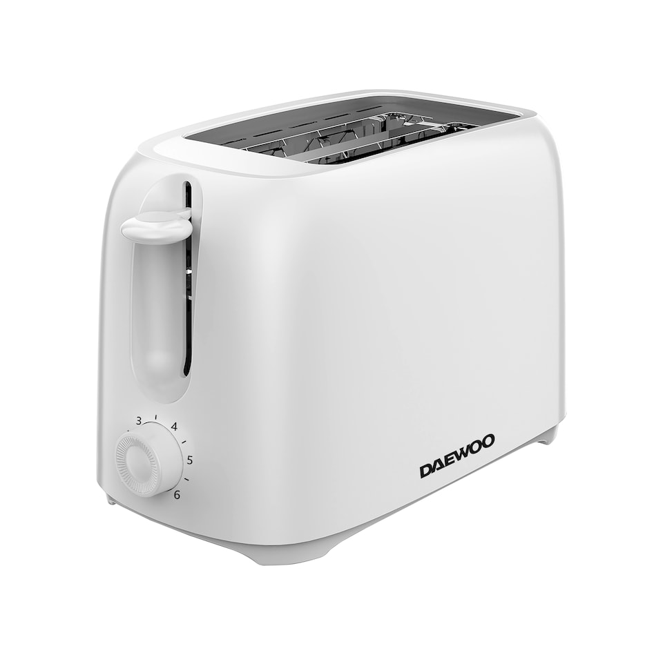 image 1 of Daewoo Essentials 2 Slice Toaster | White