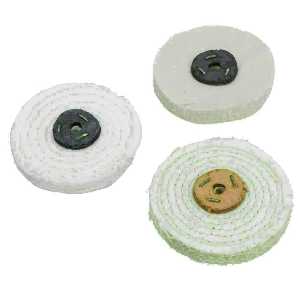 image 1 of Budget Polishing Kit Coarse / Medium and Fine Mops 4" POL03