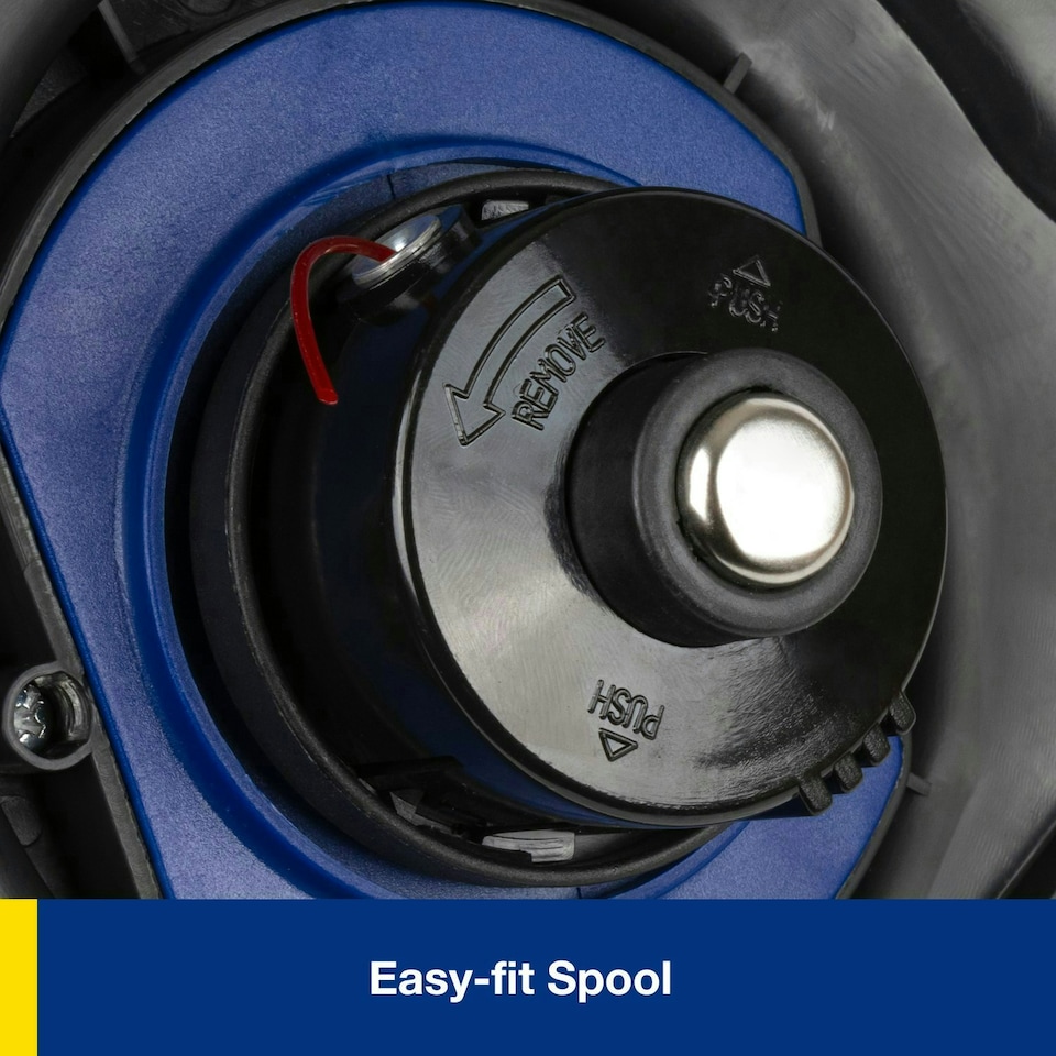 image 1 of Skotek 20V Cordless Strimmer with 3 Spools, 2 Batteries & Charger
