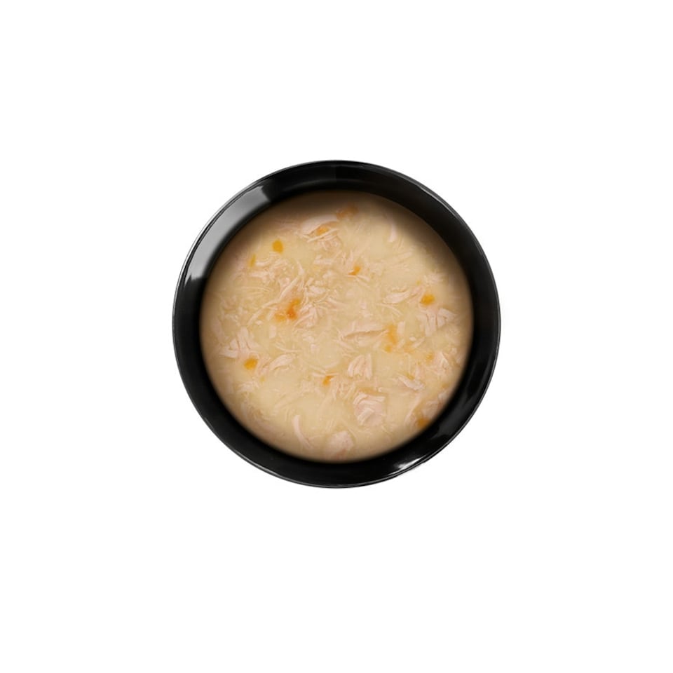 image 1 of Sheba Classics Soup Adult Wet Cat Food Pouch with Chicken Fillets 4 x 40g (Pack of 10)