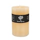 image 1 of Nicola Spring Round Vanilla Pillar Candle - 110 Hours - Cream | Cream | Beige