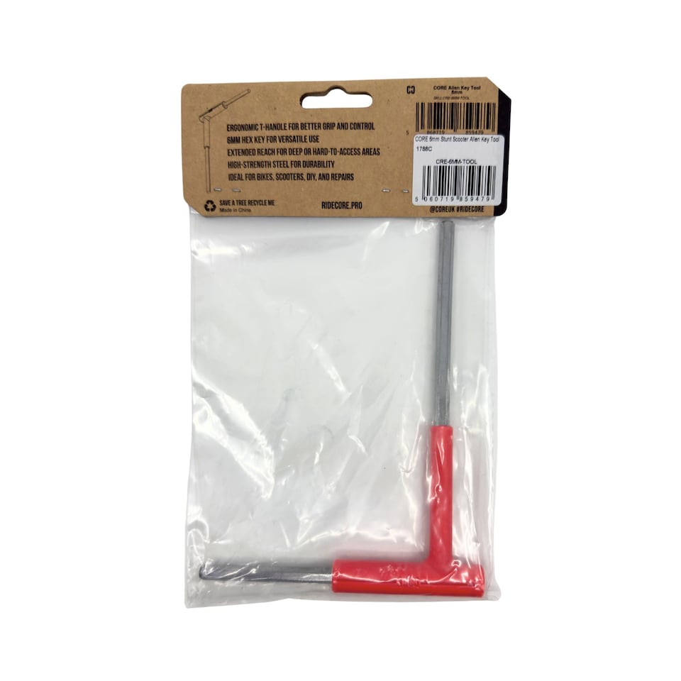 image 1 of CORE Hench Wrench - 6mm Allen Key Tool For Stunt Scooters