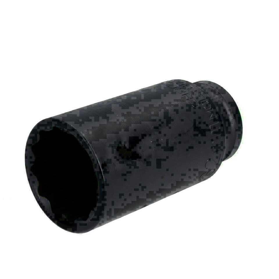 image 1 of 32mm Metric 1/2" Drive Deep Rear Hub Axle Nut Socket 12 Sided Bi-Hex