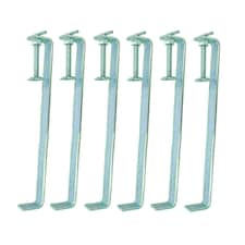 300mm Brick Laying Profile Clamp Holder Fastener Carpentry Internal Wall Clamps 6pk