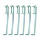image 1 of 300mm Brick Laying Profile Clamp Holder Fastener Carpentry Internal Wall Clamps 6pk