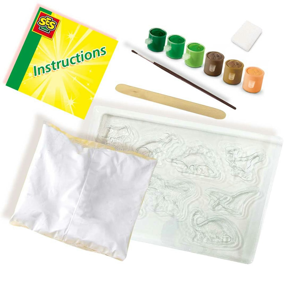 image 1 of SES Creative Casting and Painting - Dinosaur World
