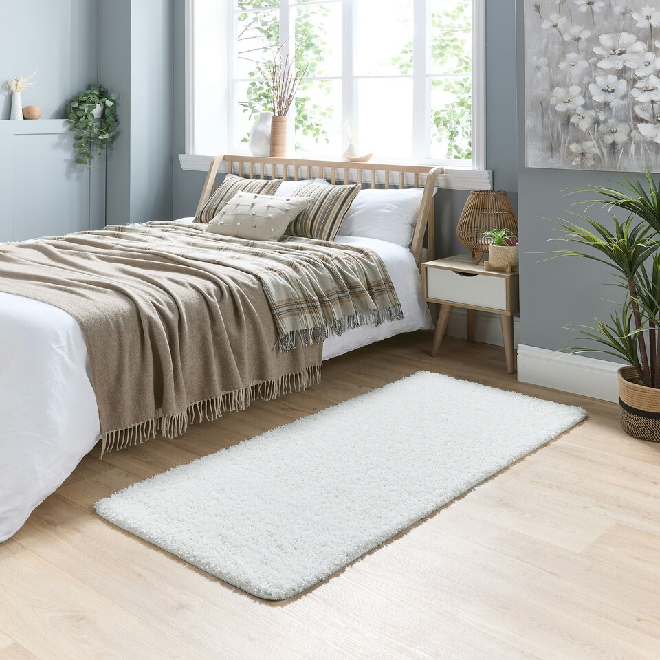 image 1 of Howler & Scratch Shaggy Rug Ivory 60x100
