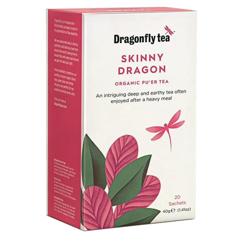 Organic Pu'er Tea x 20 Bags (Dragonfly Tea)