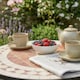 image 2 of 60cm Round Mosaic Ceramic Garden Bistro Table | Multi | Terracotta Mosaic | 1