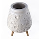 image 4 of 62cm x 40cm Large Lunar White Planter | White