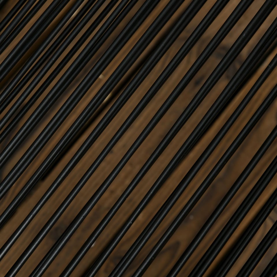 image 1 of Outsunny 4 Seater Rattan Cube Garden Furniture Set, Rattan Dining Set with Cushions, Outdoor Dining Table and Chairs with Rectangular Wood Grain Plastic Top Table for Patio, Balcony, Black