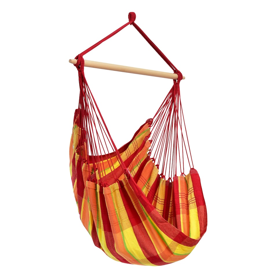 image 1 of Brasil Papaya Hammock Chair Multi | Papaya